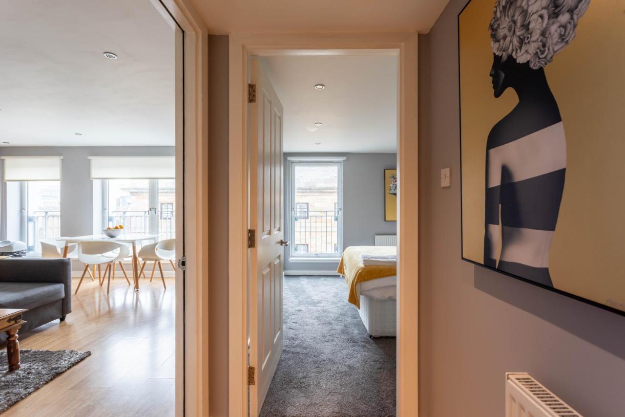 Merchant City Modern 1 Bed Executive Flat Glasgow Exterior foto