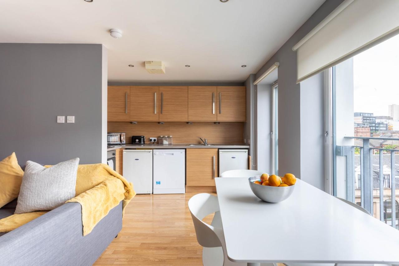 Merchant City Modern 1 Bed Executive Flat Glasgow Exterior foto