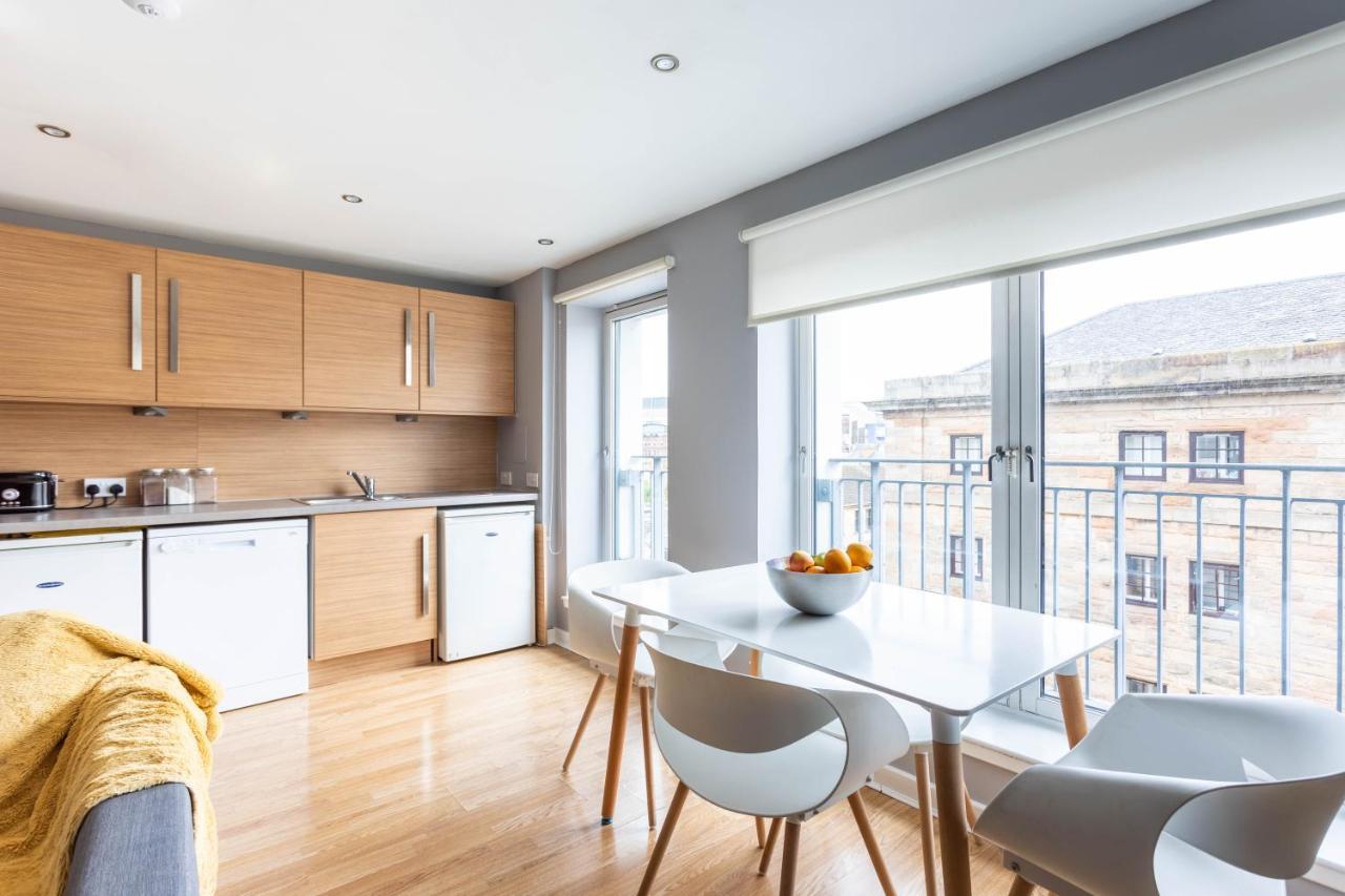 Merchant City Modern 1 Bed Executive Flat Glasgow Exterior foto