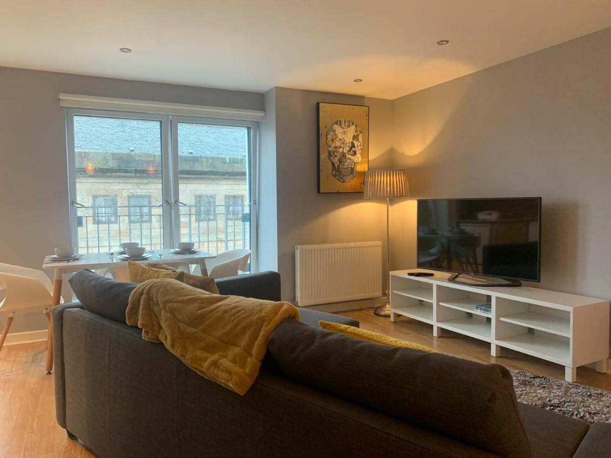 Merchant City Modern 1 Bed Executive Flat Glasgow Exterior foto